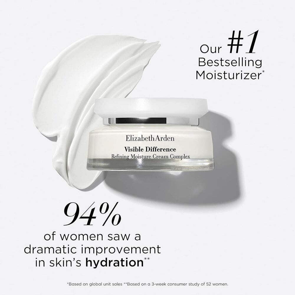 Elizabeth Arden Visible Difference 75ml Refining Moisture Cream - Picture 2 of 4